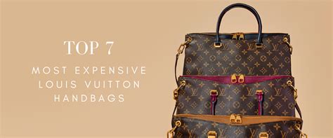 most expensive bag louis vuitton|louis vuitton rare handbags.